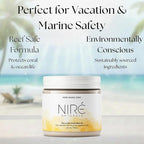 Tinted Beef Tallow Sun Balm - Reef Safe Mineral Formula with Non-Nano Zinc Oxide. Non-Toxic, Fragrance-Free, Organic Tallow Sunblock for Face & Body, Non-Greasy & Chemical-Free