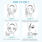 Facial Cleansing Brush, 2 in 1 Vibration & Heating Face Scrubber for Cleansing & Exfoliating Waterproof, Suitable for Sensitive & Acne-Prone Skin, 5 Speed for Deep Facial Cleansing