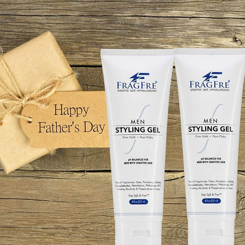 "FRAGFRE Hair Styling Gel, 8 fl oz, Extra Hold, Non Toxic & Flaky, Alcohol Free, Unscented, Color Safe, Provides Strong Firm Hold, No Residue, For Men and Women"