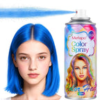 Blue Temporary Hair Color Spray for or Kids Women Men, Temporary Blue Hair Dye, Washable Natural Hair Wax Color,Hair Coloring Strong Gel Cream for Christmas Party Makeup,Cosplay(Dark Blue4.06oz)