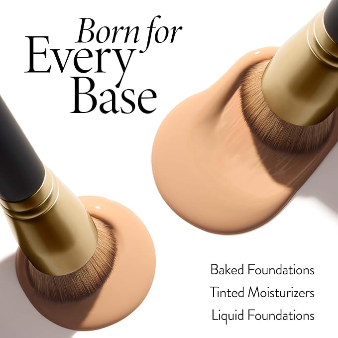 LAURA GELLER NEW YORK Full Coverage Foundation Blending Brush for All Face Makeup & Foundation