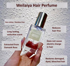 Weilaiya Damask Rose Essence Pure Fragrance Hair Care Oil – 1.41 fl oz – Nourishing Oil for Dry, Damaged, Frizzy Hair – Natural Moisturizing & Smoothing Treatment for All Hair Types