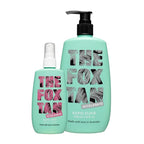 The Fox Tan Upsize Me Bundle, For Darker & Faster Tans, Creates Flawless, Long-Lasting Tan Skin, Vegan & Cruelty Free, 120mL + 300mL (2 Products)