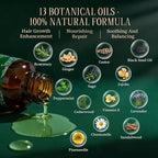 NP NATURES PHILOSOPHY Rosemary Mint Hair Growth Oil, Stimulates Hair Regrowth, Anti-Hair Loss, Nourishing Scalp Treatment for Thicker Fuller Hair, Aussie Hair Growth Products for All Hair Types