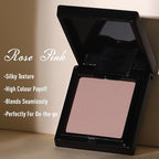 UCANBE Dusty Rose Pink Single Eyeshadow Palette, Neutral Mauve-Pink Matte Mini Eye Shadow Powder, Highly Pigmented Professional Long-Lasting Waterproof Makeup Pallet