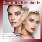 MEICOLY Matte Mauve Eyeshadow with Mirror,Nude Brown Taupe Eye Shadow Palette for Older Women and Girls,Pressed Powder Single Eyeshadow,Eye Makeup Eyelid Color,High Pigment,sombras para ojos