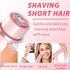 2025 New Electric Womens Shaver, 2-in-1 Women's Body Shaver, Bikini Electric Razor, Wet and Dry Use Body Trimmer for Home (Purple)
