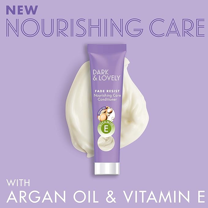 SoftSheen-Carson Dark and Lovely Fade Resist Rich Conditioning Hair Color, Permanent Hair Color, Up To 100 percent Gray Coverage, Brilliant Shine with Argan Oil and Vitamin E, Rich Auburn (Pack of 2)