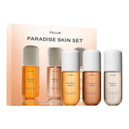 PHLUR Paradise Skin Set ($75 Value) - Travel Size Body Mist Gift Set - Peach Skin, Vanilla Skin, & Beach Skin - Travel Size Hair and Body Fragrance Mist Trio (3 x 3 fl oz)