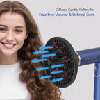 Volumizing Hair Diffuser Magnetic Hair Dryer Diffuser, Curl-Defining Attachment for Frizz-Free Curls Compatible with MIRACOMB BLDC Foldable Hair Dryer