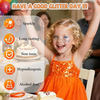 Body Glitter Face Glitter, Hair Glitter for Kids, 12 Shapes Fine Chunky Glitter Gel for Women Girls Makeup Sparkles Party Mermaid Sequins Rave Accessories Singer Concerts Festival (12 Colors)