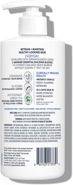 RoC Barrier Renew Gel to Foam Non Drying Foaming Facial Cleanser to Hydrate Skin, facial cleanser for sensitive skin, 12 Ounces