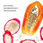 Touchland JUICY ESCAPE Body and Hand Mist Essentials (Lush Tropicale Body & Hair Fragrance Mist, 2 FL. OZ. + Wild Watermelon Hydrating Hand Sanitizer Spray 1FL.OZ.), Travel Size Set