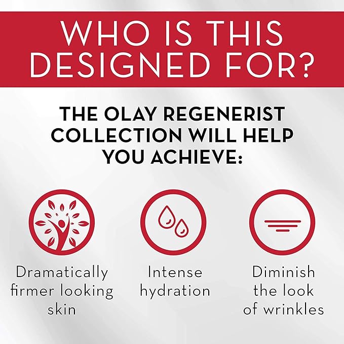 Olay Regenerist Micro-Sculpting Cream Face Moisturizer with Sunscreen, SPF 30, Trial Size 0.5 oz