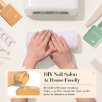 CANNI 6Pcs 9ml Pastel Gel Nail Polish Set- Yellow Green Blue Gel Polish Kit Candy Colors DIY at Home Salon Christmas New Year's Gifts for Girls