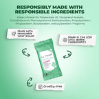 LA Fresh Makeup Remover Wipes with Vitamin E - For Face, Eyes, Lips - Face Wipes Travel Essentials Pack, of 3 10-count Pouches (30-count)