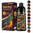 Light Brown Hair Dye Shampoo 3 in 1, Long-lasting & Natual Hair Color Shampoo, Herbal Ingredients Natural Shampoo Hair Dye Effect in Minutes, Gifts for Men Women 500ml
