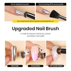 Beetles Red Chrome Nail Powder Metallic Mirror Effect Nail Chrome Powder Mermaid Glitter Red Gel Polish Nail Art DIY Decoration Gifts for Women