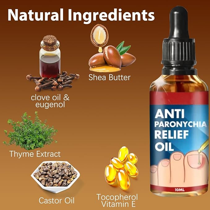 2PCS Paronychia Nursing Oil, German Toenailcare Anti Paronychia Relief Oil, Repair for Damaged Discolored Thick Nails