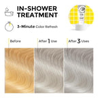 Semi Permanent Hair Color - 6 oz Color Depositing Conditioner with Shea Butter & Almond Oil- Color Conditioner Depositing Hair Mask - Vegan, Paraben, Ammonia & Sulfate Free-Silver