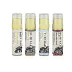 BUFF BAR Pure Bison Tallow Lip Balm, Variety Pack, (4 pack) - Our 4 Signature Lip Balms, Moisturizing, Non-Habit Forming