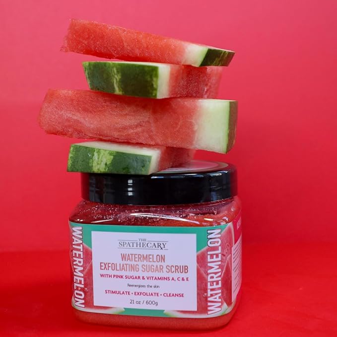 Body Scrub, Exfoliating-Nourishing-Refreshing-Smoothing Body Care 21 oz. (21 oz, Watermelon)