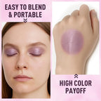 FV Cream Shimmer Eyeshadow Stick，Long Lasting & Waterproof, Multi-Use & High Pigment Eyeshadow Makeup Stick, Amethyst Shimmer