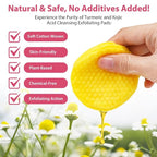 2 pack turmeric cleansing pads,