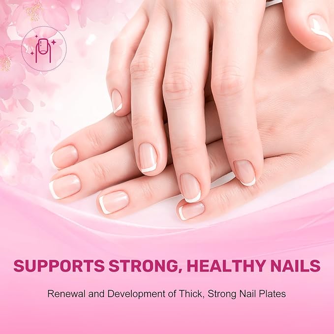 Hair Skin and Nails Gummies, Biotin (10,000mcg) Hair Skin and Nails Vitamins Supplement for Women, Men Supports Faster Hair Growth, Stronger Nails, Healthy Skin, 240 Count