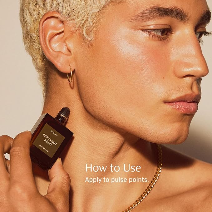 CYKLAR Perfume Oil Roll-On. Travel-Friendly Bergamot Bond Fragrance with Bergamot, Verbena, and Cashmere. Long-Lasting Essential Oil Parfum for Women and Men. 0.5 Fl Oz Scented Rollerball Bottle