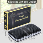 Nail Clippers Set Fingernail and Toenail Clipper Cutters Men's Accessories,Manicure Pedicure Kit Professional Grooming Kits,Nail Care Tools with Travel Case Gifts for Men Women