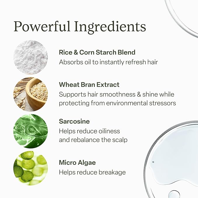 Divi Dry Shampoo Spray for Men & Women - Formulated to Absorb Oil, Balance the Scalp and Extend Time Between Washes - Free of Benzene, Butane, Propane and Talc