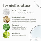 Divi Dry Shampoo Spray for Men & Women - Formulated to Absorb Oil, Balance the Scalp and Extend Time Between Washes - Free of Benzene, Butane, Propane and Talc