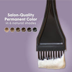 dpHUE Root Touch-Up Kit, Black - Permanent Hair Color for Gray Coverage - Includes Two Applications - Paraben, SLS & SLES Sulfate Free - Leaping Bunny Certified