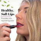 Fifth & Skin BOTANICAL Lipstick (CHERRY) | Vegan | Natural | Organic | Certified Cruelty Free | Paraben Free | Petroleum Free | Healthy | Moisturizing | Vibrant Color that's Good for your Lips!