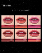 STELLAR DUST LIP STAIN- Waterproof and Transferproof Lip Tint For Women, Glossy Finish Lip Gloss, Lightweight High Coverage, Long Lasting, Stocking Stuffers For Teen Girls (01 CALYPTRA)