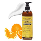 Pharmacopia Citrus Conditioner - Natural Scalp Moisturizer, Vegan & Cruelty-Free Hair Care with Shea Butter, Aloe Vera, Jojoba Oil, and Olive Leaf Extract for Dry Hair Treatment and Detangling, 16 oz