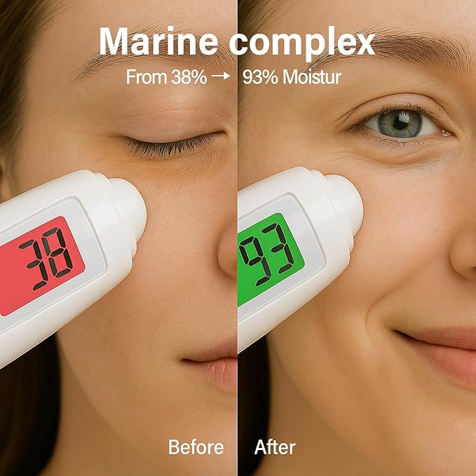 Ocean Oracle Hydrating Hydrogel Eye Patches 28 Pairs, 5-Min Soothing Eye Masks with Marine Algae & Seaweed Blend, Rejuvenating Eye Pads for Tired Eyes, Spa Relaxation Gifts for Women & Men