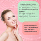 Earia Setting Spray for Face & Body - Sheer Sunscreen Mist SPF 50, Makeup-Friendly Setting Mist with Hydrating Glow & Non-Greasy for Radiant (2)