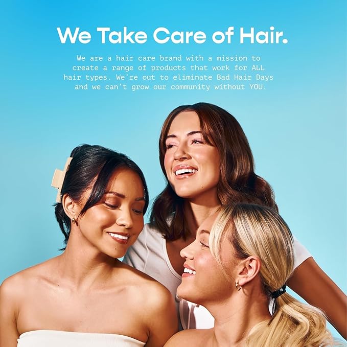 Gimme Beauty Medium Hold Hair Bands - Seamless Nylon & Spandex Ties for All Hair Types - Damage-Free, Comfort Fit Ponytail Holders - No-Crease Elastic Bands for Daily Use - Neutrals, 9 Pack