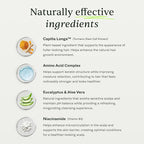 Scandinavian Biolabs Bio-Pilixin® Shampoo For Men | Strengthens Hair, Helps Greasiness, Balances Scalp, Eucalyptus Aroma, Dermatologically Tested, Made in Denmark, 250 mL/ 8.8 Oz