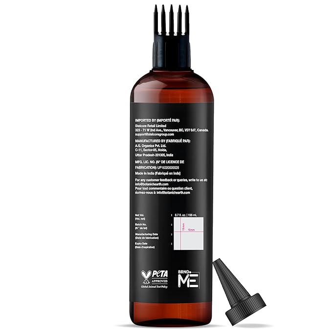 Botanic Hearth Hair Oil for Hair Growth | Strengthening Dry, Frizzy, Damaged Hair & Scalp Treatment | No Parabens or Harmful Sulfates | All Hair Types | Biotin Hair Oil - 6.7 Fl Oz