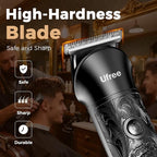 Ufree Beard Trimmer for Men, Foil Shaver Electric Razor, Shavers for Body Face Nose Ear, Cordless Hair Trimmer, Professional Hair Clippers, Mustache Grooming Kit Birthday Gifts for Men