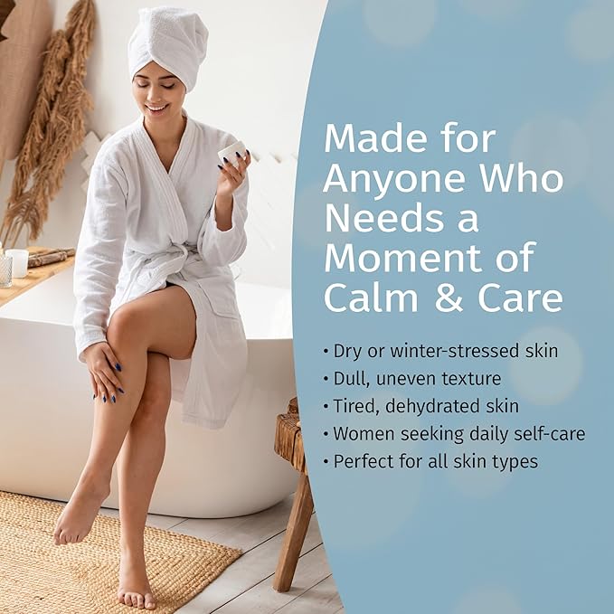 Reviva Labs Spa at Home – 5-Piece Skincare Gift Set for Women – featuring Gentle Facial Cleanser, Toner, Plumping Serum, Firming Cream & Collagen Body Lotion for Winter Skin Care