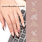 Beetles Winter Gel Polish Colors Brown Beige Mauve Pink Nude White Neutral 6 Colors Gel Nail Polish Set for Nail Art Manicure Soak Off Uv LED Nail Lamp Needed Gifts for Women Coffee Time