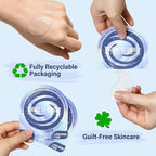 SIRIUSLY BRIGHT Under Eye Patches 28 Pairs, 5-Min Revitalizing Eye Masks with Caffeine Hyaluronic Acid Iris Moss to Reduce Dark Circles and Puffiness, Brightening & Depuffing Gifts for Women