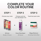 L'OREAL TECHNIQUE HiColor Browns & Blondes Permanent Hair Color - Lifts Dark Hair in One Step Leaving No Brassiness, Rich and Smooth Creme Formula, Intense & Long-Lasting, H6 Light Auburn