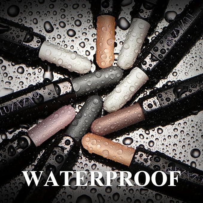 Brown Eyeshadow Stick Makeup Set 6PCS, Neutral Shimmer And Matte Cream Eye Shadow Palette, Metallic Bronze Smoky Eyeliner Brightener Crayon Pencil Kit, Ideal Gift for Women -Dusk Bloom