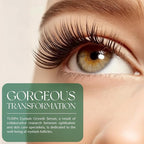 Eyelash Growth Serum: Enhances length, density & strength, conditions lashes. Vegan, cruelty-free, gentle for sensitive eyes. 3mL (2-month supply)