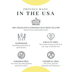 Vanman’s - Tiny Tallow and Honey Balm - Pocket-Size Face Moisturizer with Honey and Grass-Fed/Finished Beef Tallow - Grass-Fed/Finished Beef Balm with Vitamins A, K, D, E, and Essential Oils - 0.25 oz